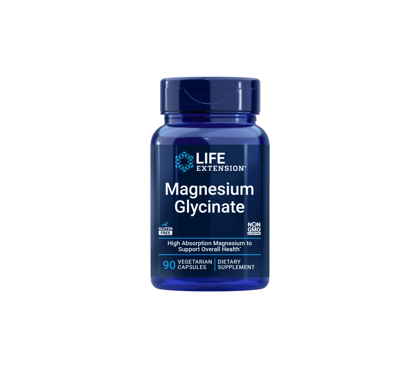 Life Extension - Magnesium Glycinate - 90 kapsler