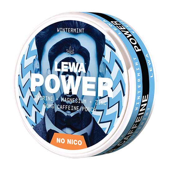 LEWA Power Spearmint koffeinposer – Nikotinfri energi