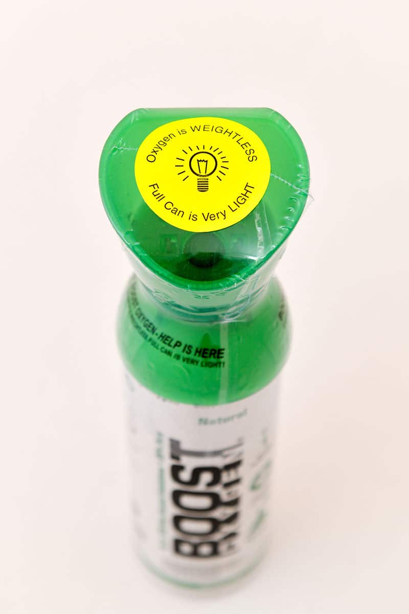 Boost Oxygen Natural – 95 % ren oksygen på boks - 9 liter