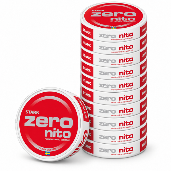 Zeronito Stark – Nikotinfrie poser 10-pk