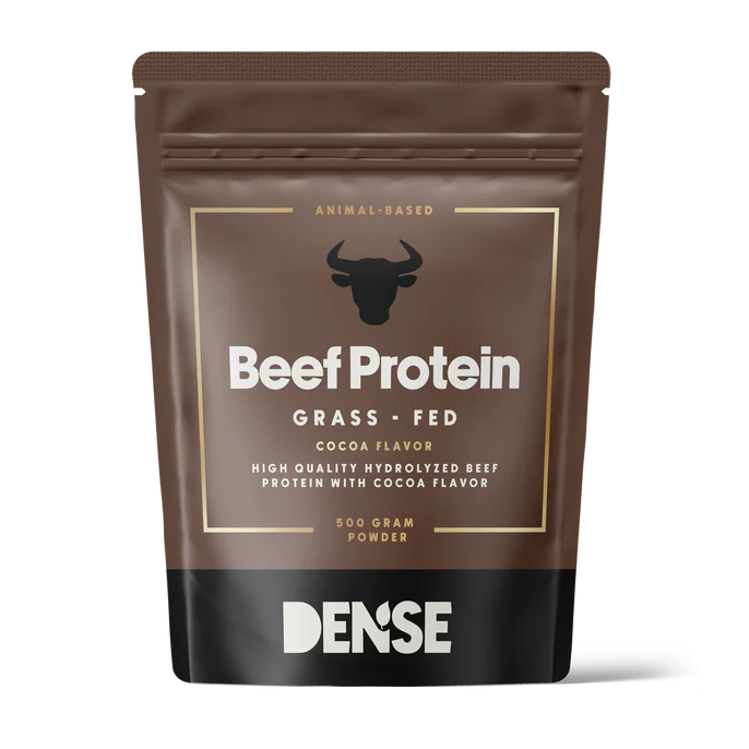 DENSE Beef Protein  – Proteinpulver fra gressforet storfe 500 g
