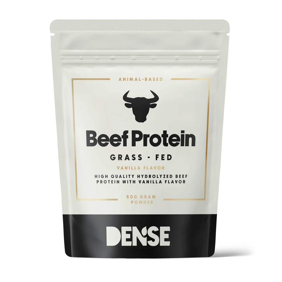 DENSE Beef Protein  – Proteinpulver fra gressforet storfe 500 g