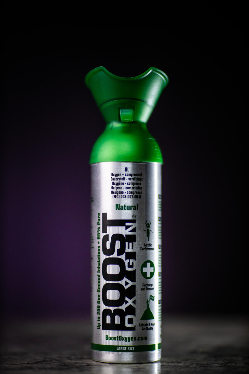 Boost Oxygen Natural – 95 % ren oksygen på boks - 9 liter
