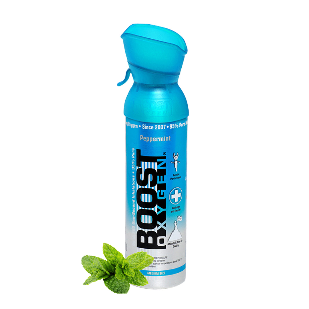 Boost Oxygen peppermynte – 95 % ren oksygen på boks - 5 L