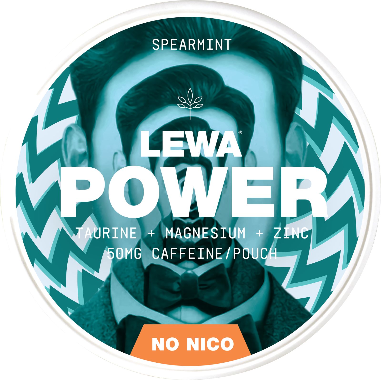 LEWA Power Spearmint koffeinposer – Nikotinfri energi