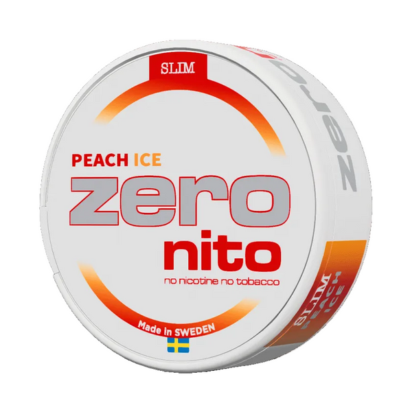 Zeronito Peach Ice Slim – Nikotin- og tobakksfrie poser