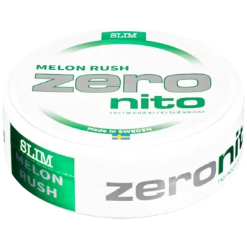 Zeronito Melon Rush nikotin- og tobakksfrie poser med mintsmak