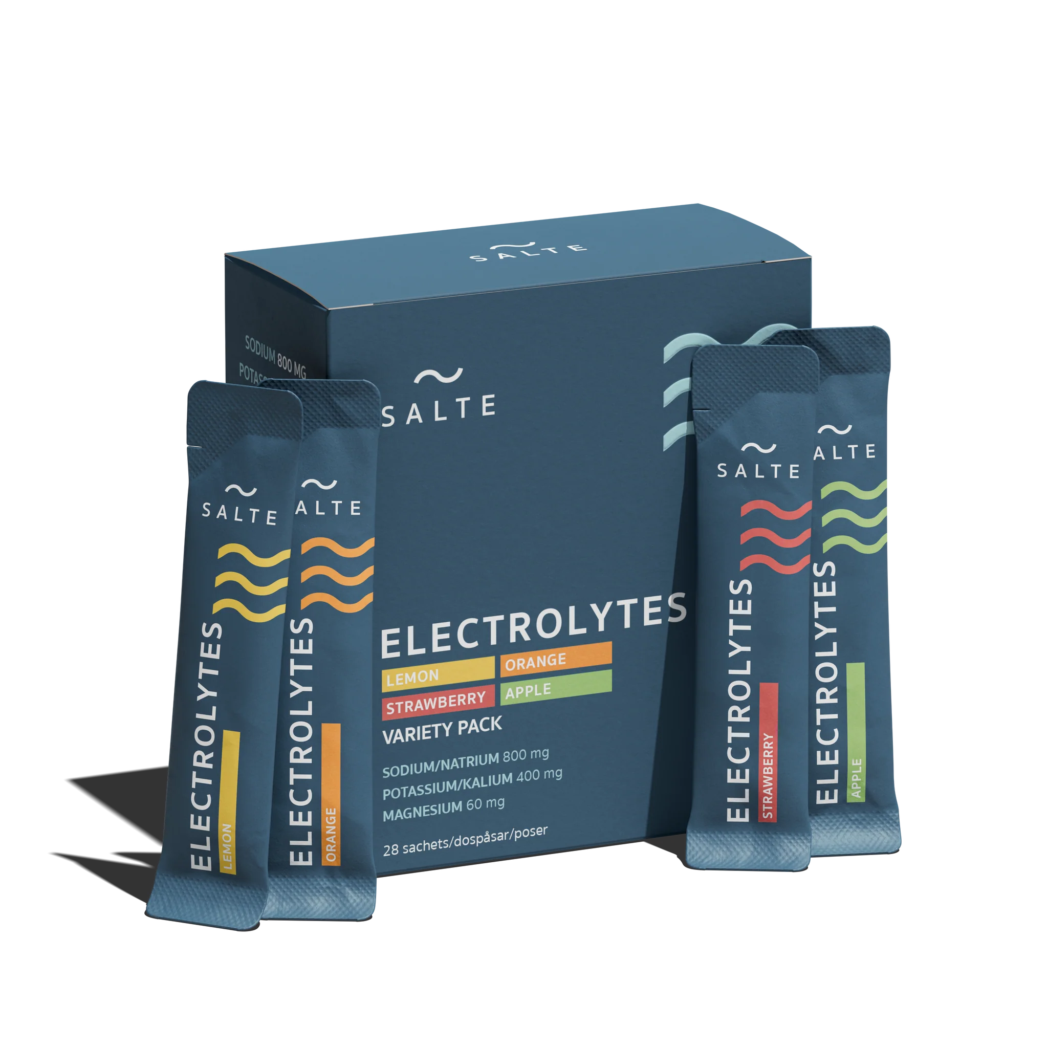 SALTE Elektrolytter Mix – 28 poser